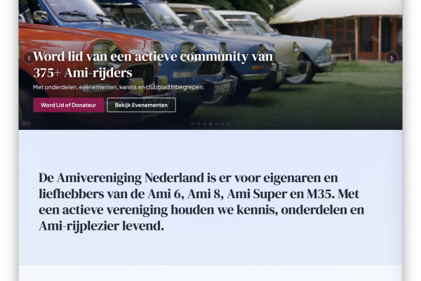Nieuwe website!
